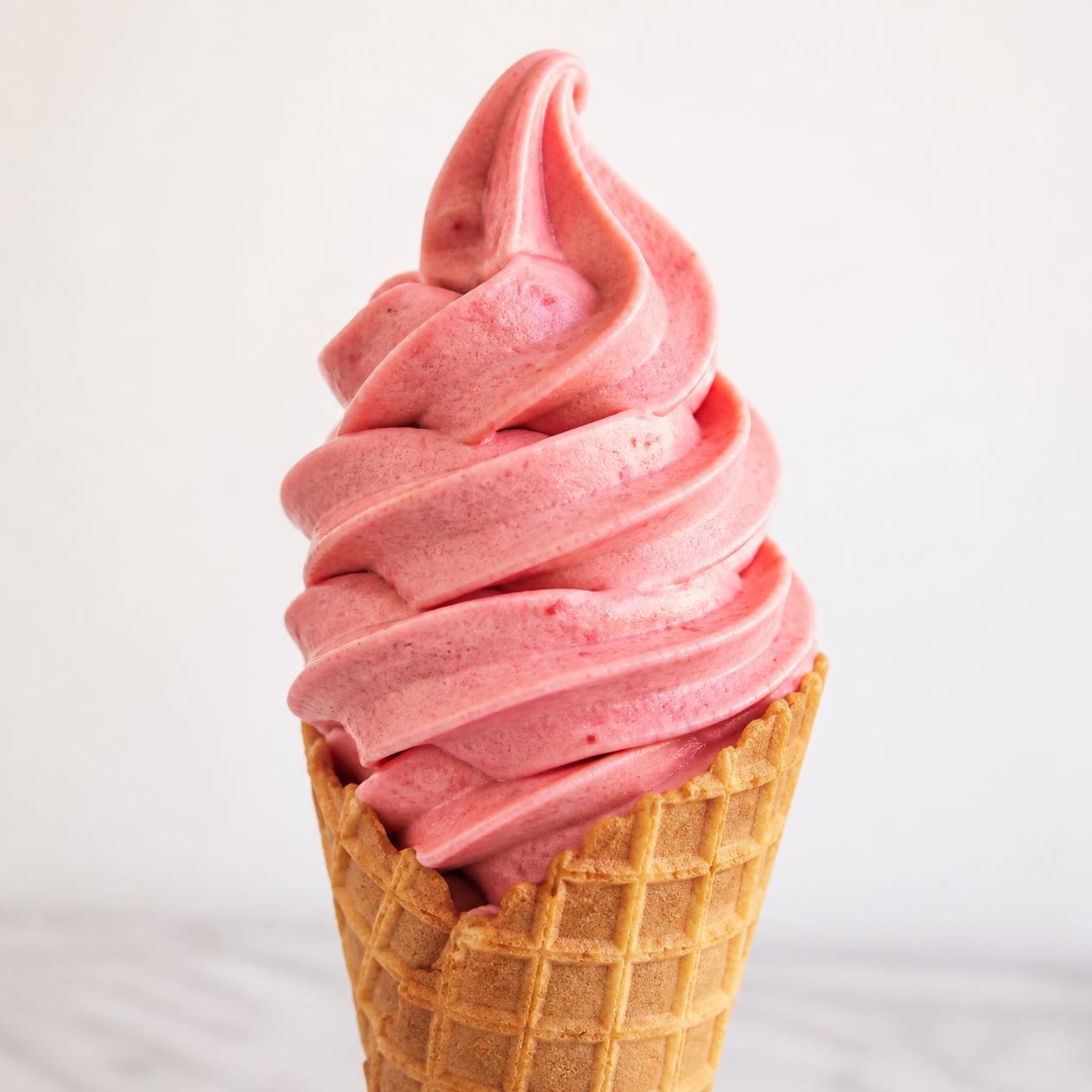 Single Fruit Softy Ice Cream